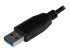 ST4300MINU3B - StarTech.com Bärbar SuperSpeed mini USB 3.0-hubb med 4 portar - Närbild