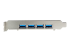 PEXUSB314A2V2 - StarTech.com 4-portars USB PCIe-kort - Vänster sida