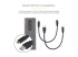 M2-USB-C-NVME-SATA - StarTech.com USB-C 10Gbps to M.2 NVMe or M.2 SATA SSD Enclosure, Tool-free M.2 PCIe/SATA NGFF SSD Enclosure, Portable Aluminum Case, USB Type-C & USB-A Host Cables, For 2230/2242/2260/2280 - Framsidan