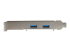 PEXUSB312A3 - StarTech.com 2-portars USB PCIe-kort med 10 Gbps/port - Vänster sida