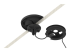 952-000002 - Logitech Rally Mic Pod Mount - Undersidan