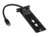 SM21BMU31CI3 - StarTech.com M.2 SSD Enclosure for M.2 SATA Drives - Höger vinkel