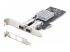 P021GI-NETWORK-CARD - StarTech.com 2-Port GbE SFP Network Card, PCIe 2.0 x1, Intel I350-AM2 2x 1GbE Controller, 1000BASE Copper/Fiber Optic, Dual-Port Gigabit Ethernet NIC, Desktop/Server Backplanes - Vänster vinkel