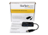 ST4300MINU3B - StarTech.com Bärbar SuperSpeed mini USB 3.0-hubb med 4 portar - Framsidan