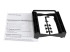 BRACKET225PT - StarTech.com Dubbelt 2,5" SSD/HDD-monteringsfäste för 3,5" enhetsfack - Framsidan