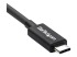 TBLT34MM50CM - StarTech.com 50cm (1.6ft) Thunderbolt 3 Cable, 40Gbps, 100W PD, 4K/5K Video, Thunderbolt-Certified, Compatible w/ TB4/USB 3.2/DisplayPort - Närbild