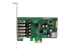 PEXUSB3S7 - StarTech.com PCI Express USB 3.0-kort med 7 portar - Framsidan