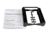 BRACKET225PT - StarTech.com Dubbelt 2,5" SSD/HDD-monteringsfäste för 3,5" enhetsfack - Framsidan
