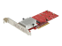 PEX8M2E2 - StarTech.com x8 Dual M.2 PCIe NVMe SSD Adapter - Vänster vinkel