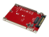 U2M2E125 - StarTech.com M.2 till U.2-adapter - Vänster vinkel