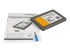 SAT2M2NGFF25 - StarTech.com M.2 SSD till 2,5" SATA III-adapter - Vänster vinkel