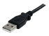 USBEXTAA3BK - StarTech.com 91 cm svart USB 2.0-förlängningskabel A till A – M/F - Höger vinkel
