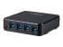 HBS304A24A - StarTech.com 4x4 USB 3.0 delnings-switch för kringutrustning - Tillbaka