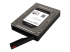 25SAT35HDD - StarTech.com 2,5" till 3,5" SATA-hårddisk-adapterhölje i aluminium med SSD/HDD-höjd på upp till 12,5 mm - Höger vinkel