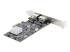 PR22GI-NETWORK-CARD - StarTech.com 2-Port 2.5Gbps NBASE-T PCIe Network Card, Intel I225-V, Dual-Port Computer Network Card, Multi-Gigabit NIC, PCI Express Server LAN Card, Desktop Ethernet Interface - Höger vinkel