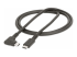 RUSB31CC1MBR - StarTech.com 3ft (1m) Rugged Right Angle USB-C Cable, USB 10 Gbps, USB C to C Data Transfer Cable, 4K 60Hz DP Alt Mode, 100W Power Delivery - Höger vinkel
