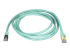 6ASPAT2MAQ - StarTech.com 2m CAT6A Ethernet Cable, 10 Gigabit Shielded Snagless RJ45 100W PoE Patch Cord, CAT 6A 10GbE STP Network Cable w/Strain Relief, Aqua, Fluke Tested/UL Certified Wiring/TIA - Framsidan