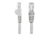 N6PATCH75GR - StarTech.com Cat6-patchkabel med hakfria RJ45-kontakter – 22,8 m, grå - Framsidan