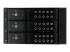 HSB3SATSASBA - StarTech.com Flyttbart hyllfritt bakpanelställ i aluminium med hot swap-funktion för tre 3,5" SAS II/SATA III – 6 Gbps HDD - Framsidan