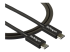 TBLT34MM80CM - StarTech.com 2.6ft (80cm) Thunderbolt 3 Cable, 40Gbps, 100W PD, 4K/5K Video, Thunderbolt-Certified, Compatible w/ TB4/USB 3.2/DisplayPort - Vänster vinkel