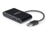 ST4200MINI2-USB-HUB - StarTech.com 4-Port USB 2.0 Hub, USB Bus Powered, Small Travel Mini USB Hub, USB 2.0 Splitter, Multi-Port Portable USB Hub, 480Mbps, Overcurrent Protection (OCP) - Vänster vinkel