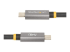 CC1M-40G-USB-CABLE - StarTech.com 3ft (1m) USB4 Cable, USB-IF Certified USB-C Cable, 40 Gbps, USB Type-C Data Transfer Cable, 100W Power Delivery, 8K 60Hz, Compatible w/Thunderbolt 4/3/USB 3.2 - Närbild