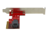 PEX4SFF8643 - StarTech.com 4-Lane PCI Express to SFF-8643 Adapter for PCIe NVMe U.2 SSD - Höger sida