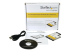 ECUSB3S254F - StarTech.com 2 Port Flush Mount ExpressCard 54mm SuperSpeed USB 3.0 Card Adapter with UASP - Flera vinklar