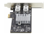P021GI-NETWORK-CARD - StarTech.com 2-Port GbE SFP Network Card, PCIe 2.0 x1, Intel I350-AM2 2x 1GbE Controller, 1000BASE Copper/Fiber Optic, Dual-Port Gigabit Ethernet NIC, Desktop/Server Backplanes - Höger sida