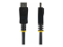 DISPLPORT10L - StarTech.com DisplayPort 1.2-kabel med lås – certifierad, 3 m - Flera vinklar