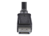 DISPLPORT10L - StarTech.com DisplayPort 1.2-kabel med lås – certifierad, 3 m - Närbild