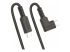 RUSB31CC1MBR - StarTech.com 3ft (1m) Rugged Right Angle USB-C Cable, USB 10 Gbps, USB C to C Data Transfer Cable, 4K 60Hz DP Alt Mode, 100W Power Delivery - Vänster vinkel