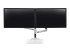 45-248-026 - Ergotron LX - Monteringssats (bordsfäste, fäste med genomföring, stång, 2 vridbara armar, 2 förlängningsfästen, anteckningsboksfack) - Framsidan